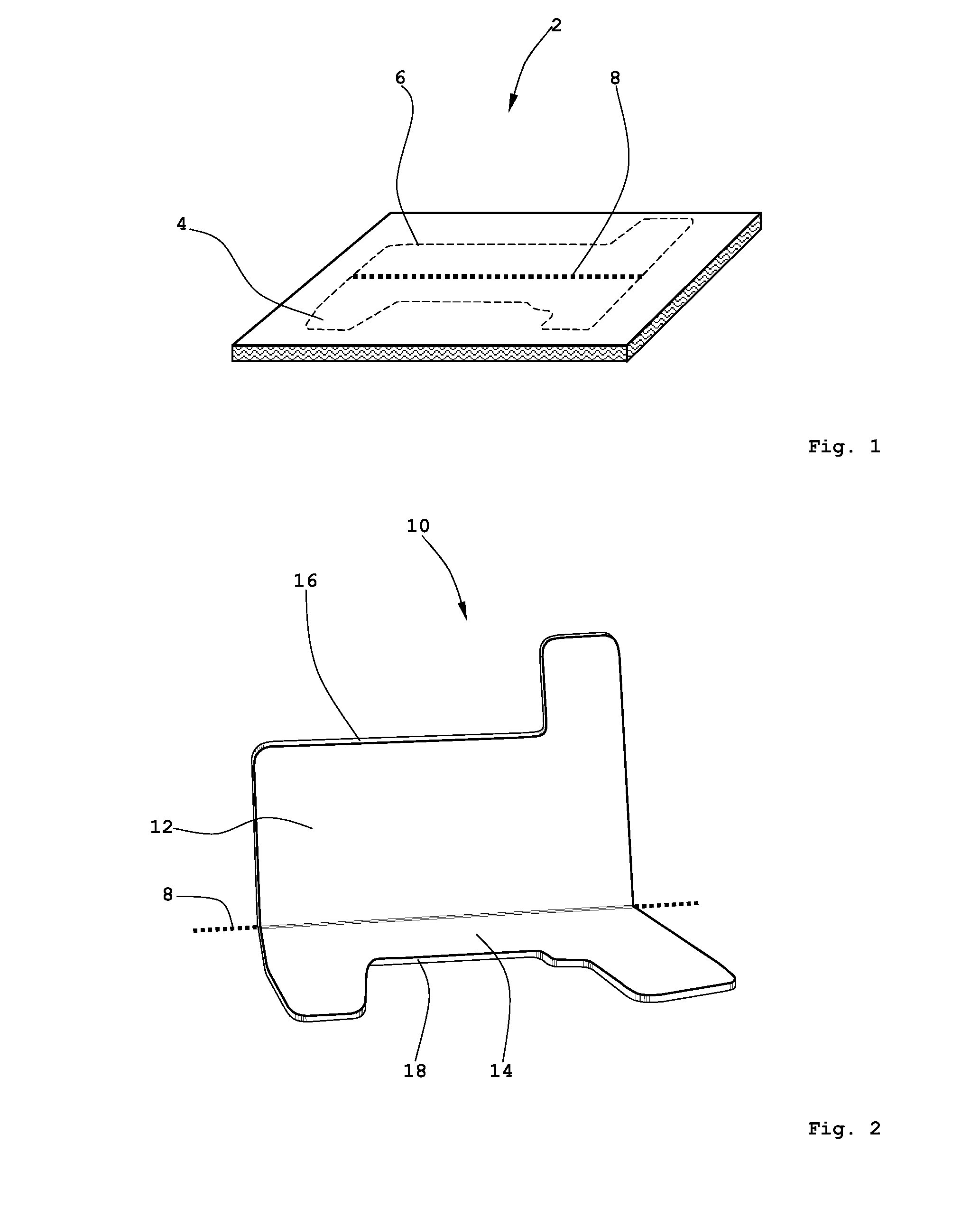 Method for the manufacture of a fiber-reinforced component, device for implementing the method, and fiber-reinforced component