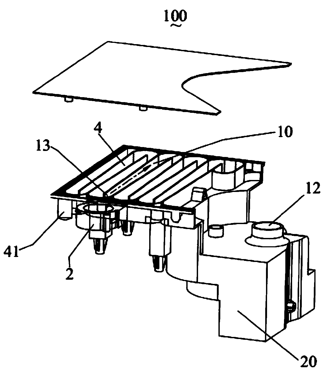 Steam condensation device and cooking utensil