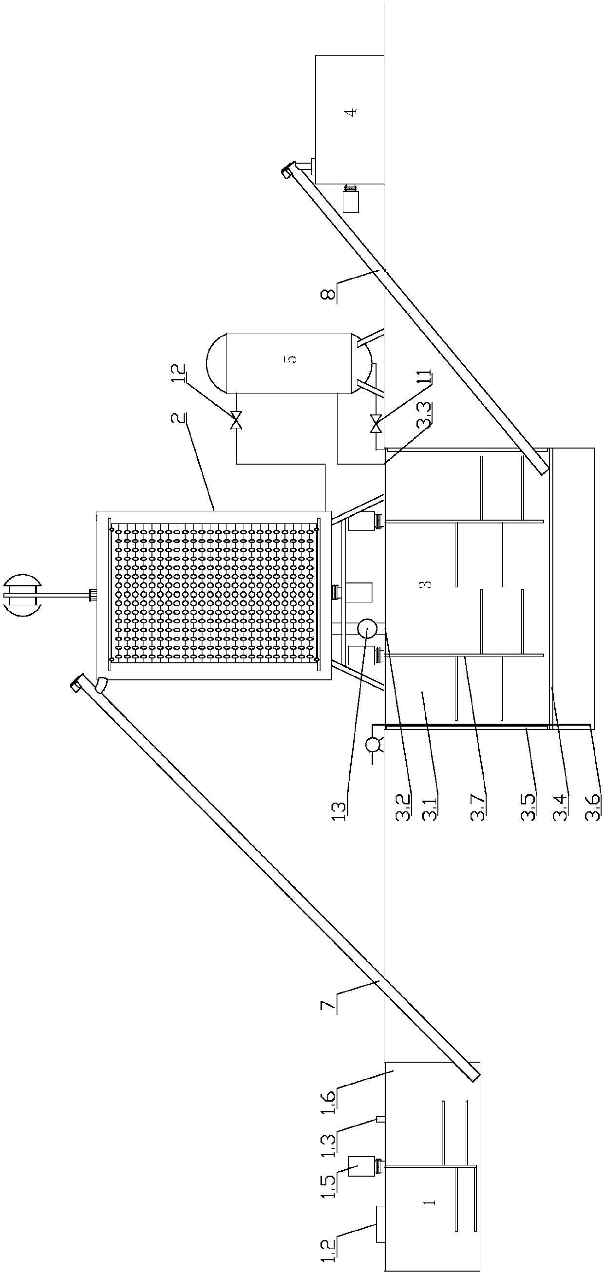 Production system and method of fecal granular fertilizer