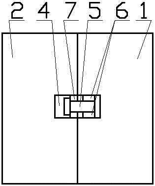 Folding safety gate