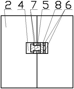 Folding safety gate