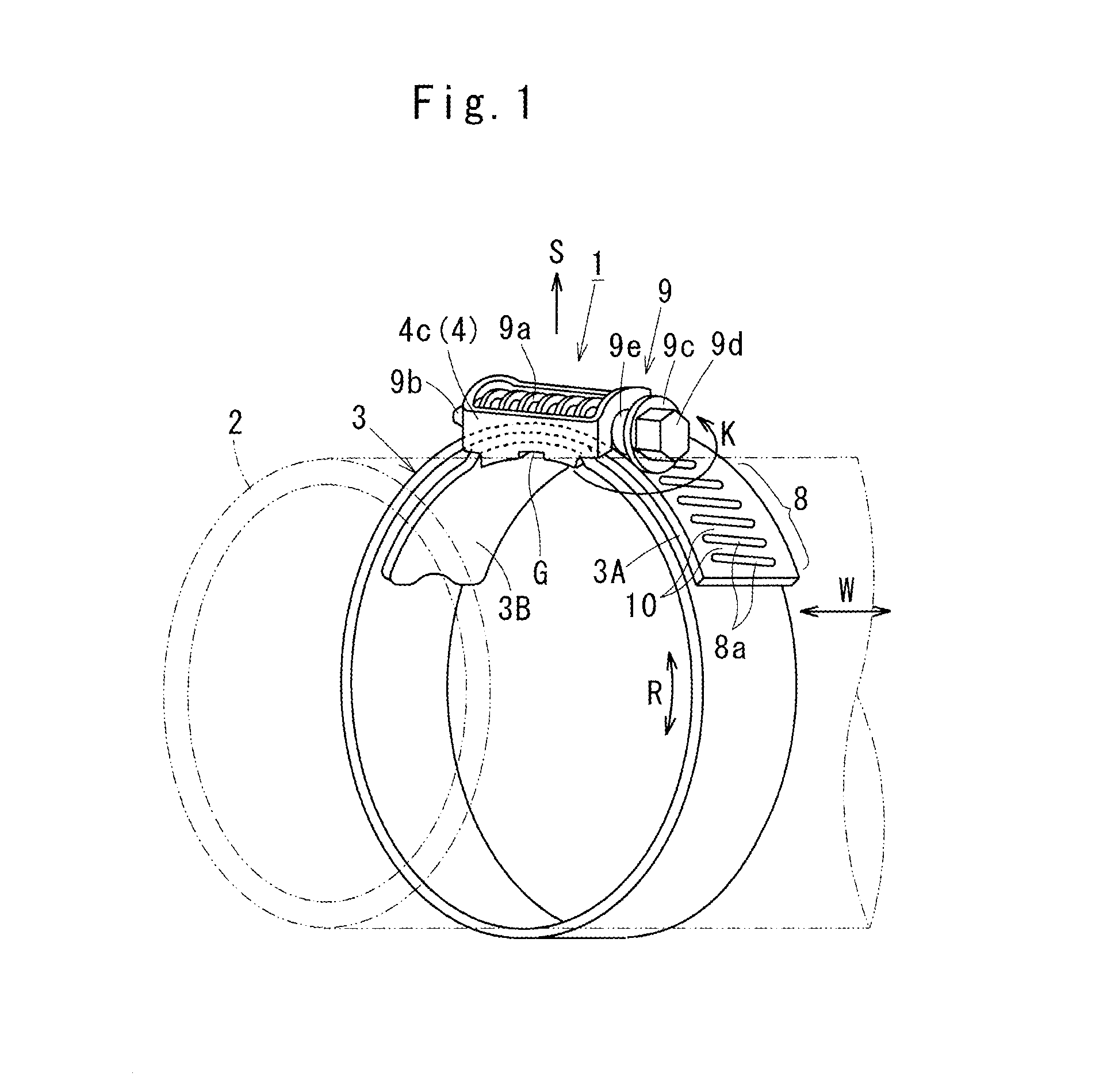 Strap-Band Type Connecting Device