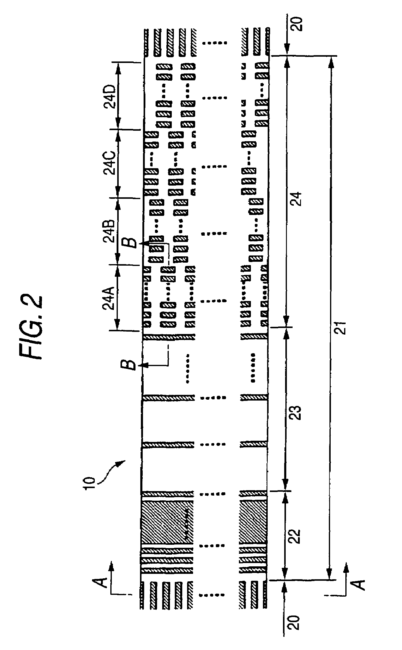Magnetic recording medium and magnetic recording and reproducing device using a magnetic recording layer formed with a predetermined concavo-convex pattern