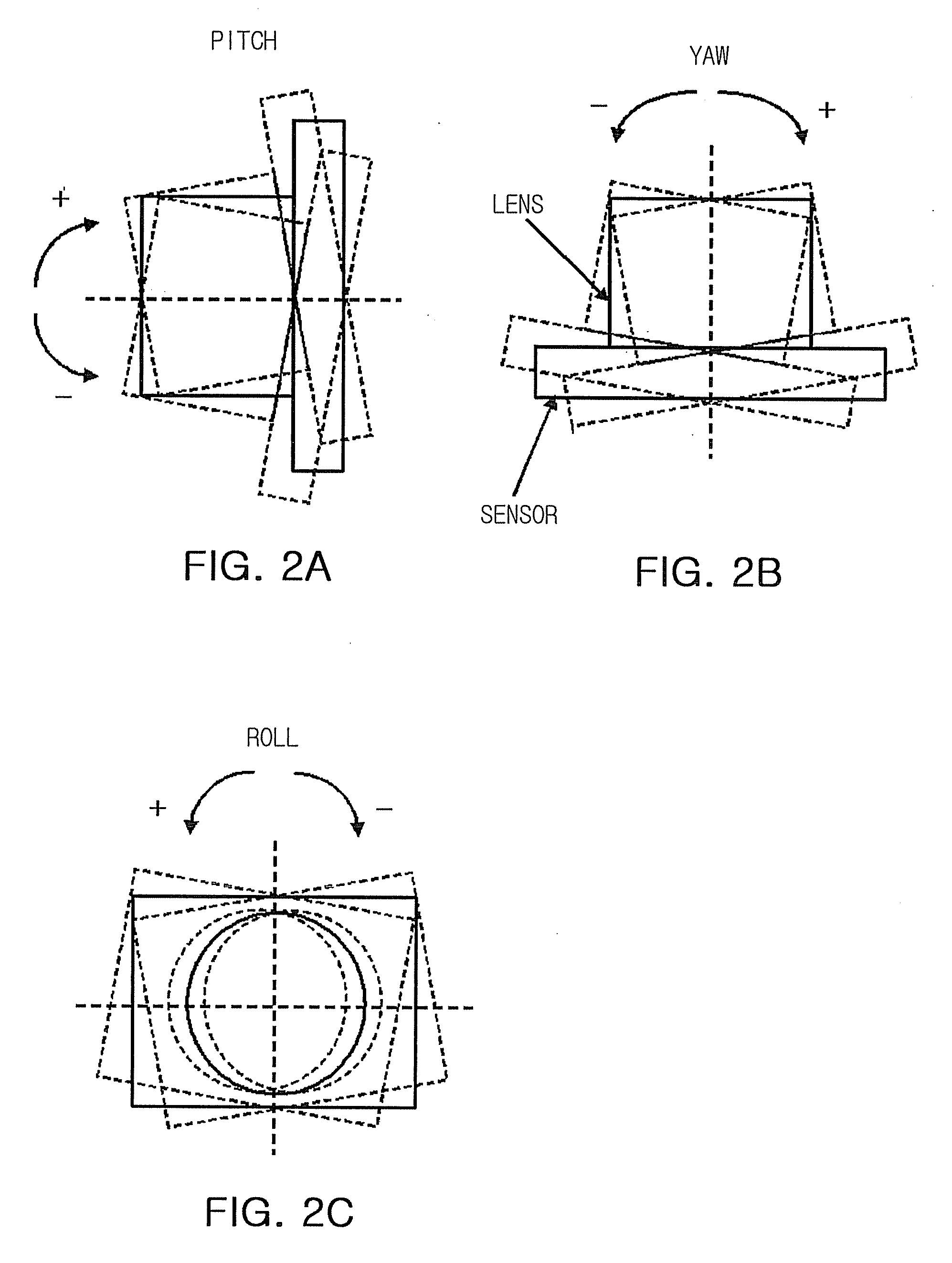 Apparatus for correcting motion caused by hand shake