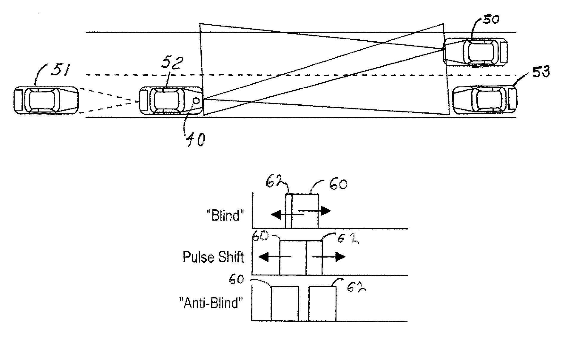 Method of anti-blinding for active night vision system