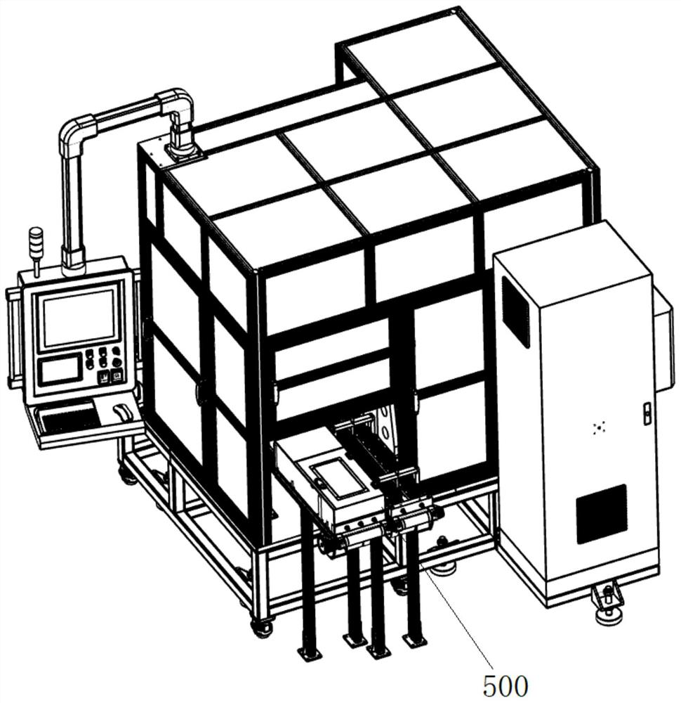 Automatic detection instrument for size of synchronous pulley of automobile steering device