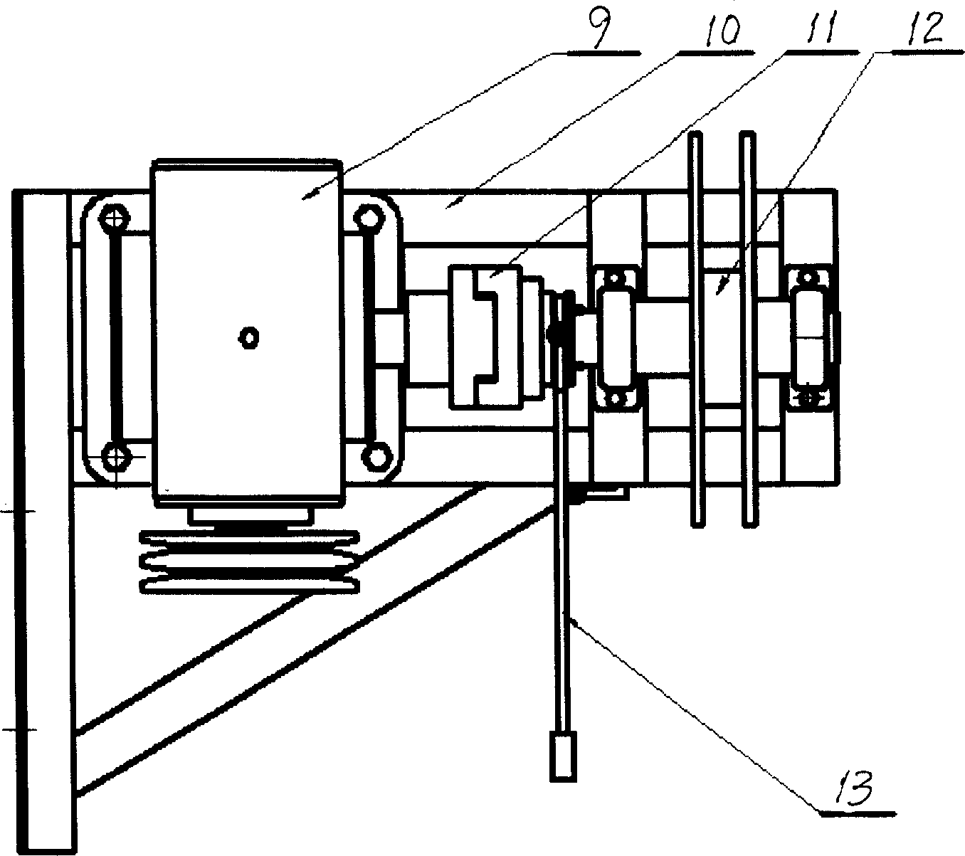 Machine for laying infiltration irrigation pipeline