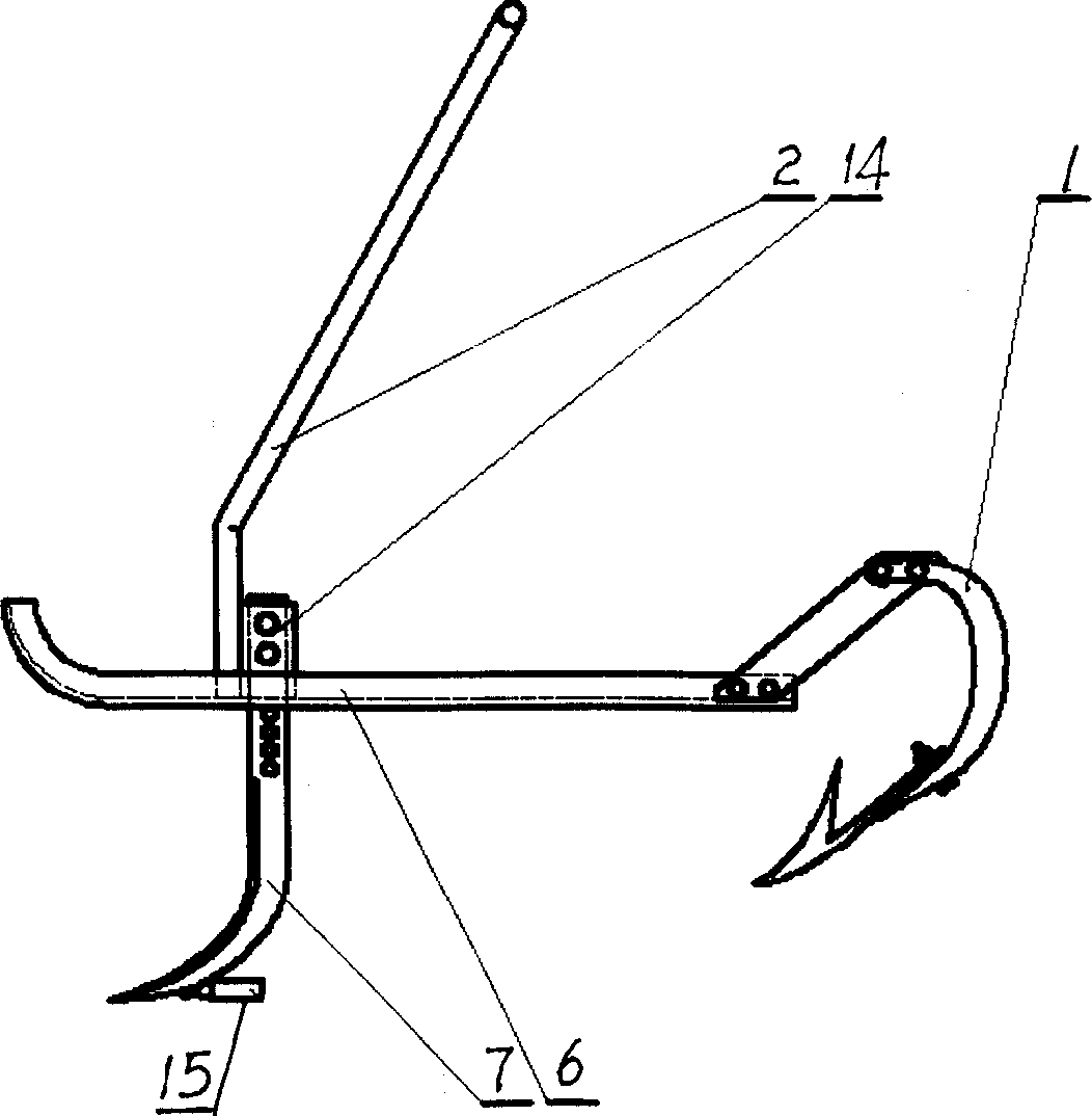 Machine for laying infiltration irrigation pipeline