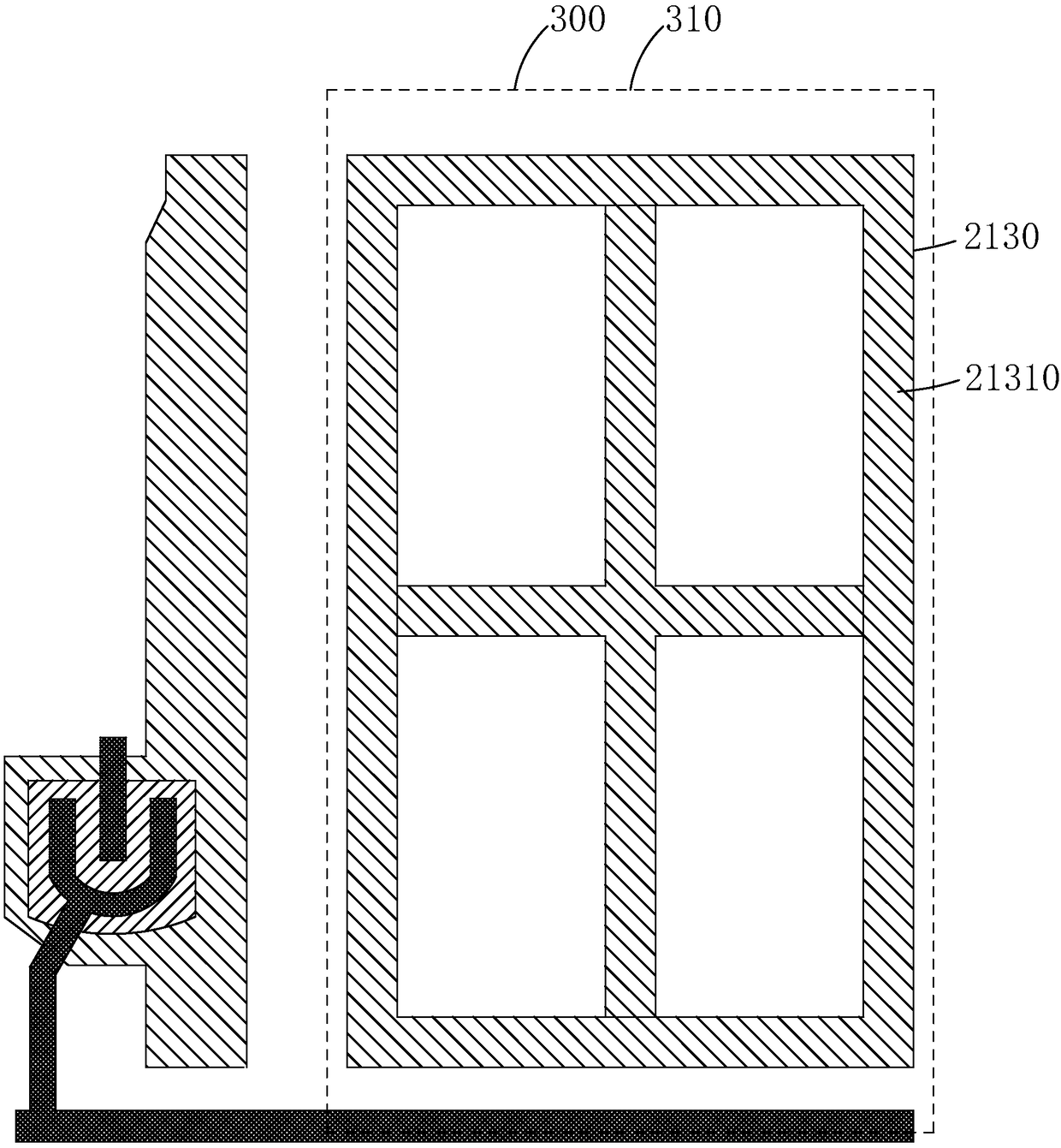 COA-type array substrate