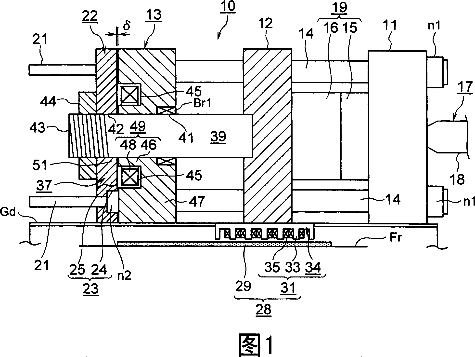 Mold clamping device and mold thickness adjusting method