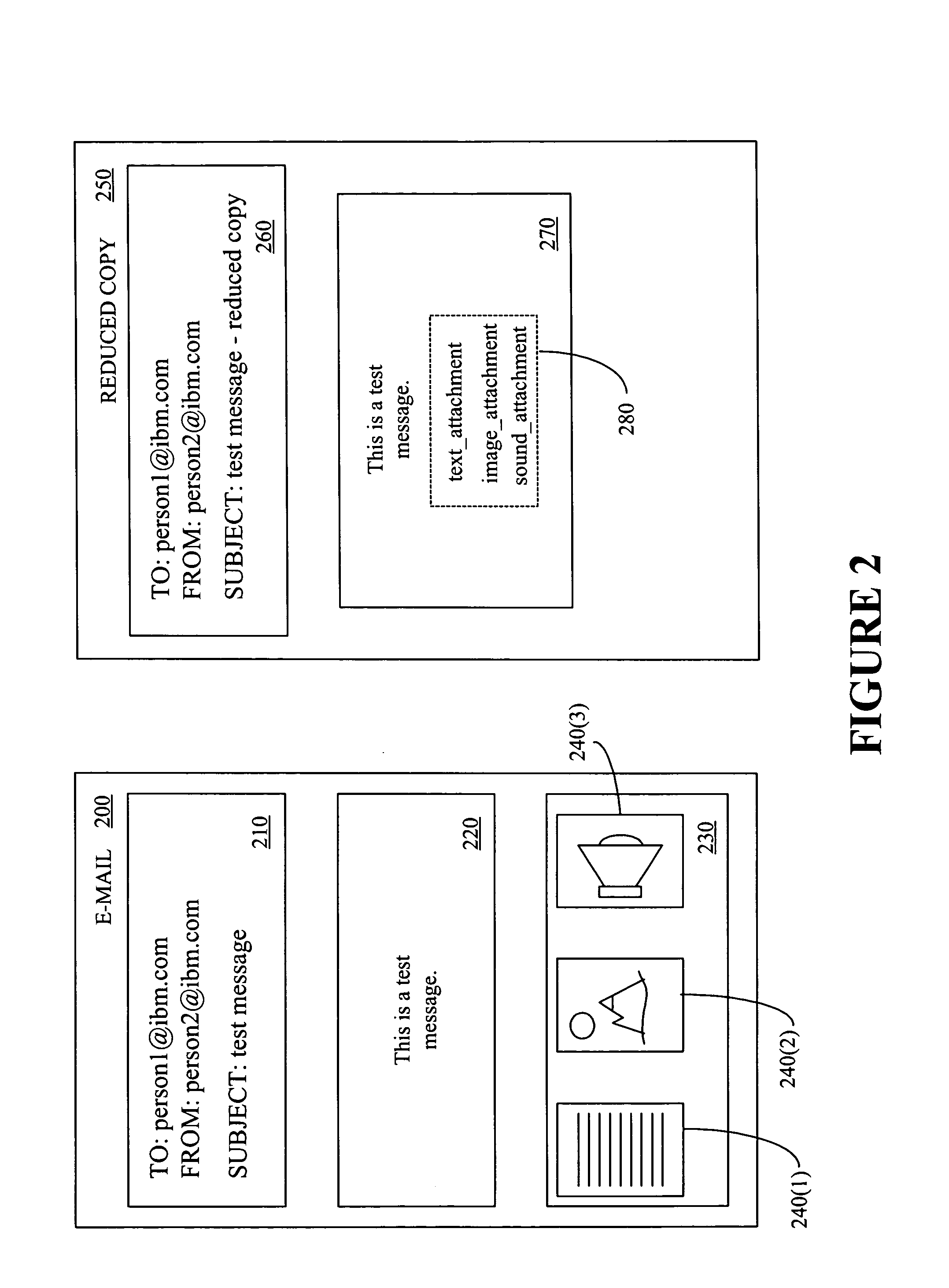 Providing a portion of an electronic mail message based upon a transfer rate and a message size