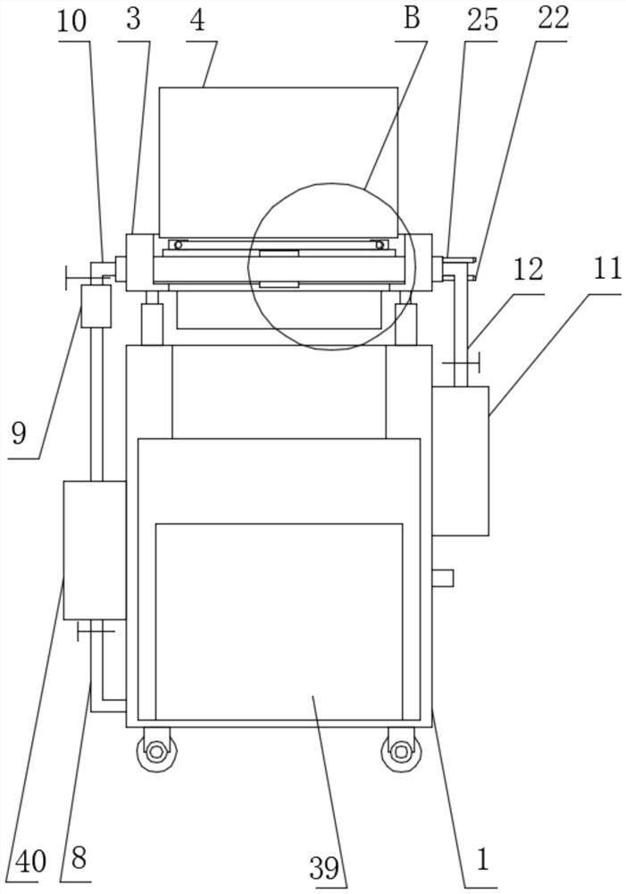 Eye washer with high safety for ophthalmology department