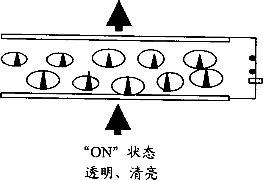 Transmissive or reflective liquid crystal display and novel process for its manufacture