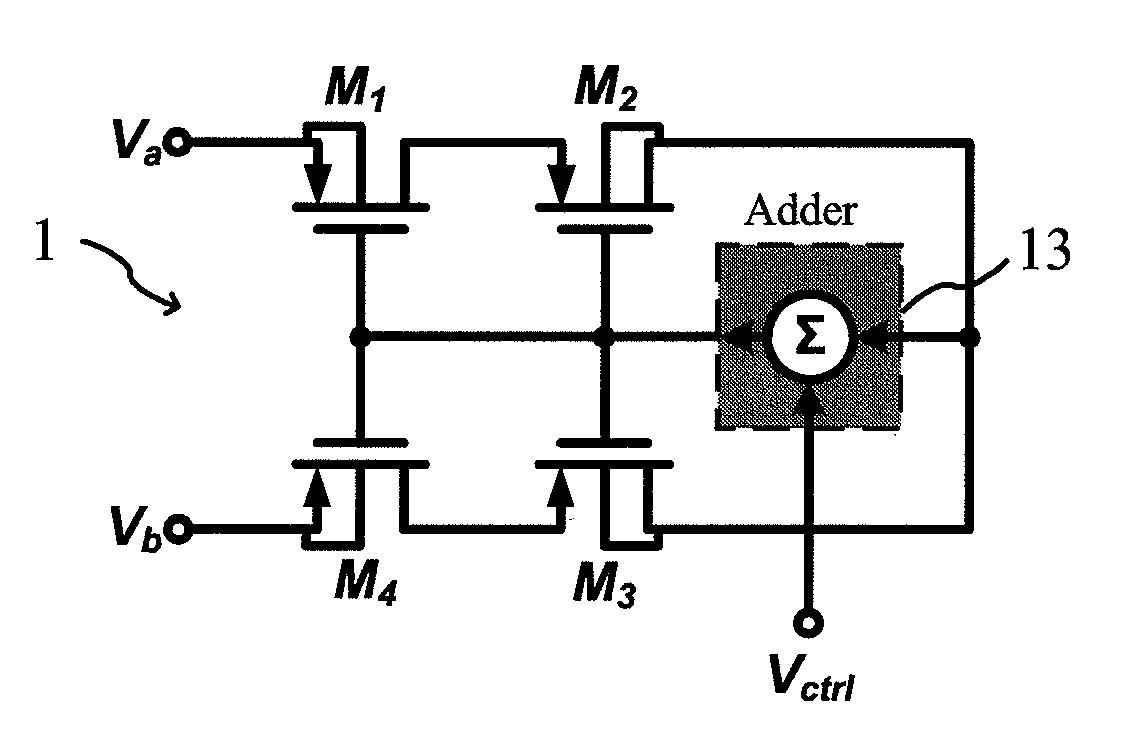 Tunable voltage-controlled pseudo-resistor