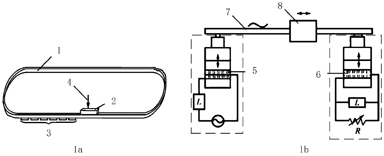 8-shaped traveling wave type linear ultrasonic motor and platform feeding device