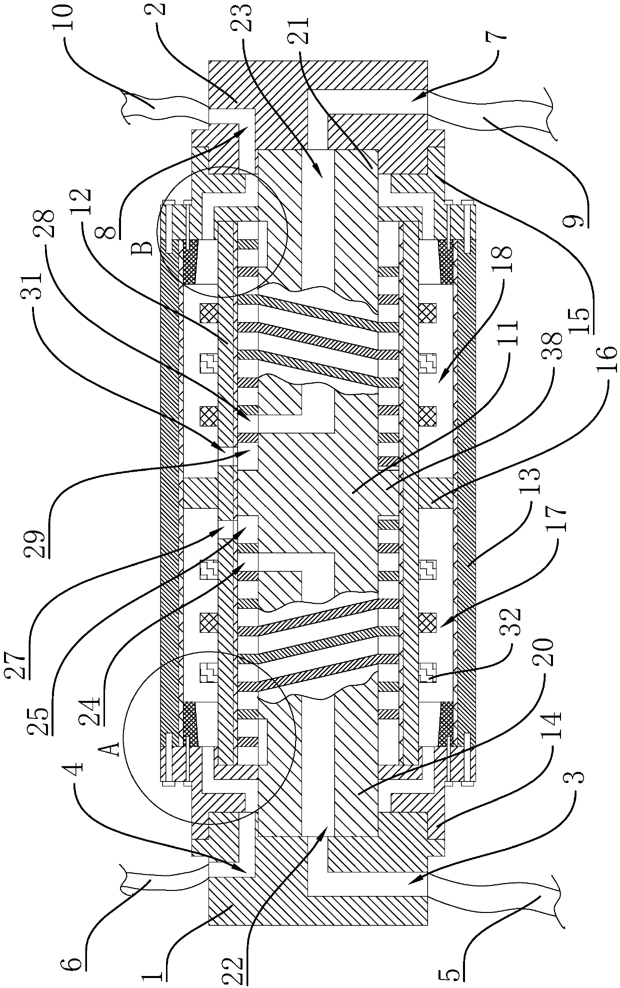 A kind of preparation method of surgical drapes base material