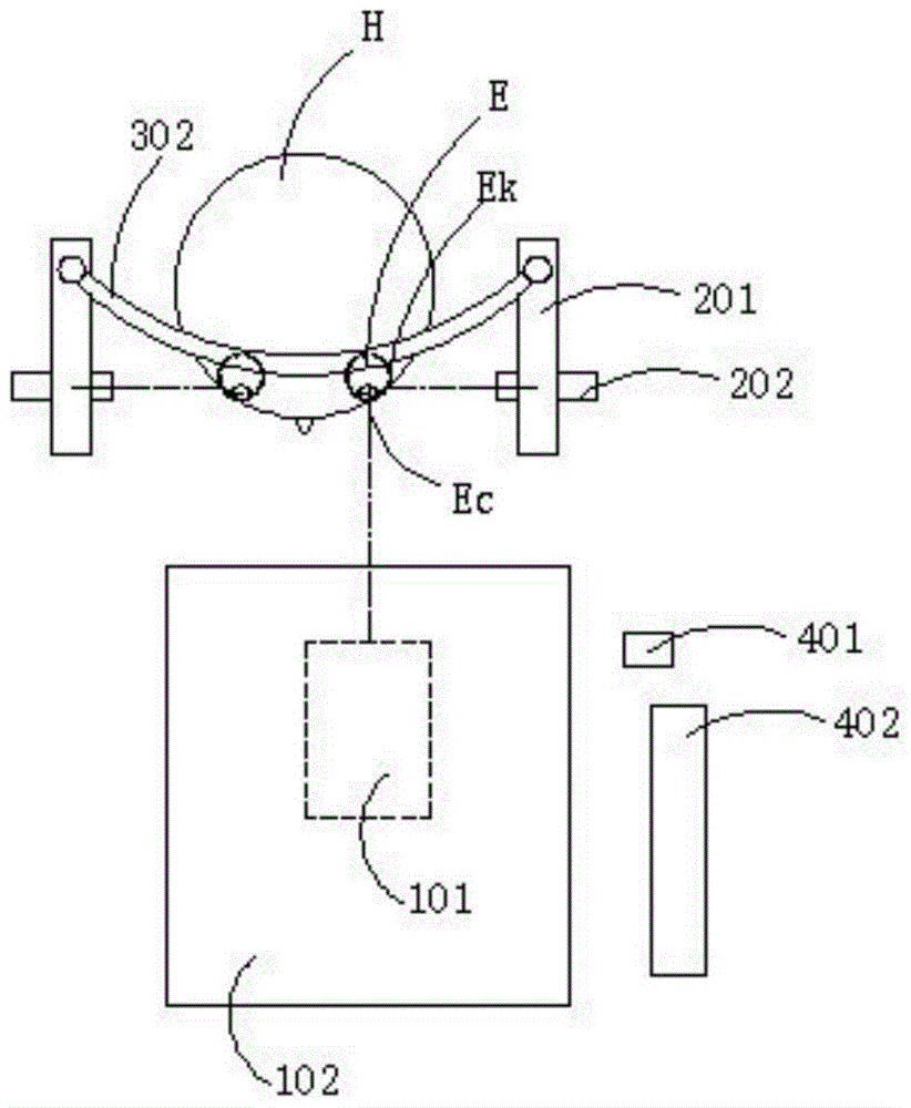 Method and ophthalmic equipment for measuring human exophthalmos degree by using ophthalmic equipment