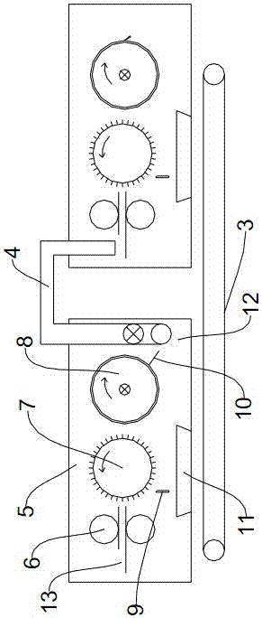 Waste cloth regenerating and reusing device and recycling method thereof