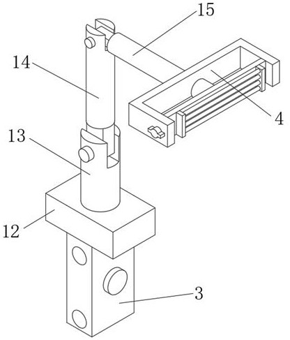 Infrared emergency nursing device and method for puncture trauma