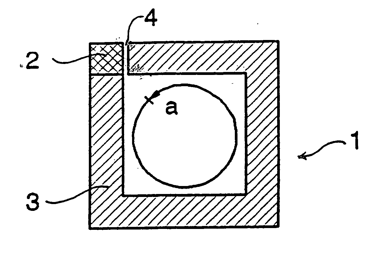 Security element for electronic surveillance of articles