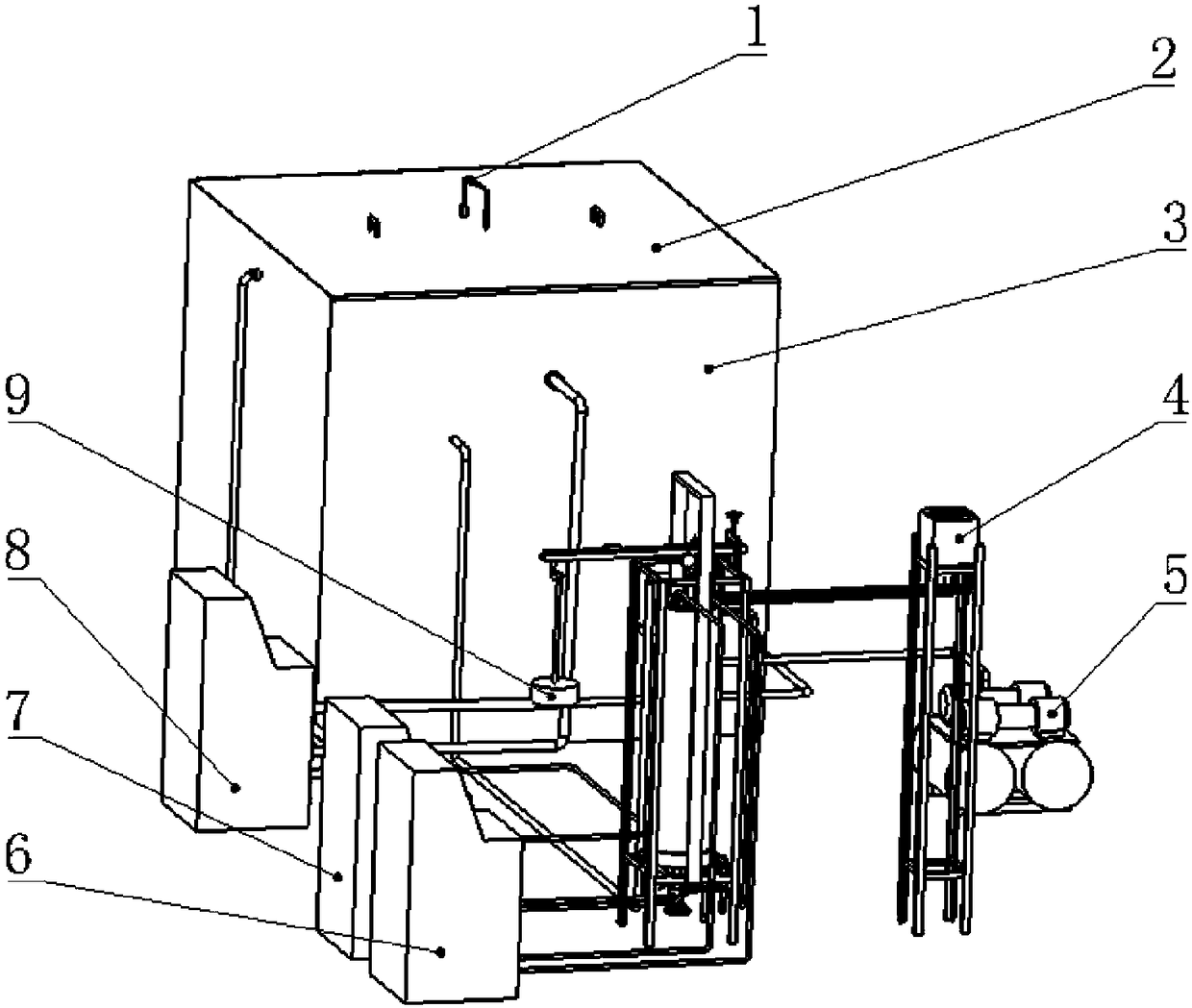 A high-precision salt swelling test equipment