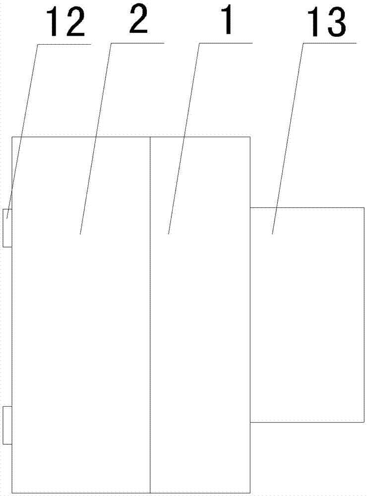 Single-board lens structure