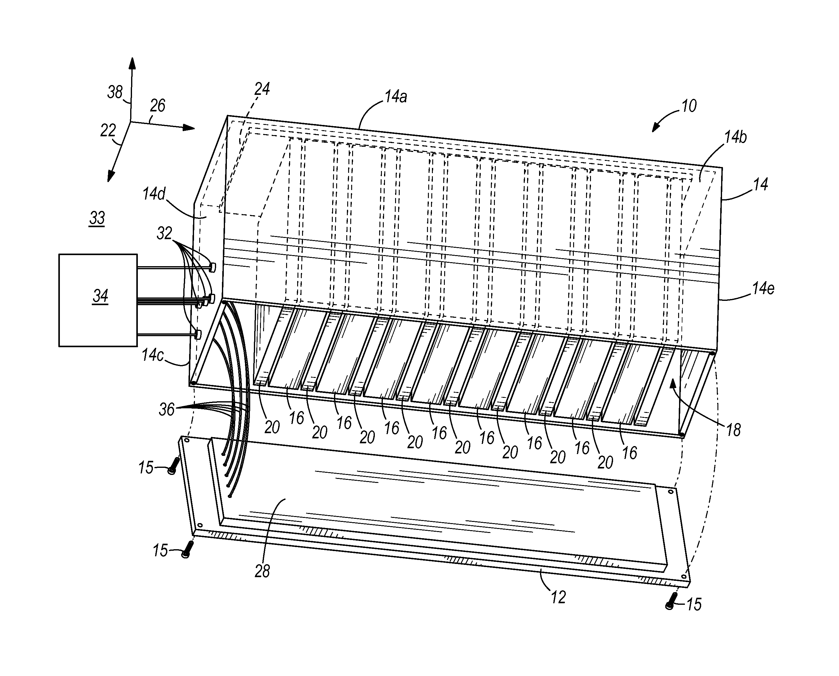 Chassis system and method for holding and protecting electronic modules