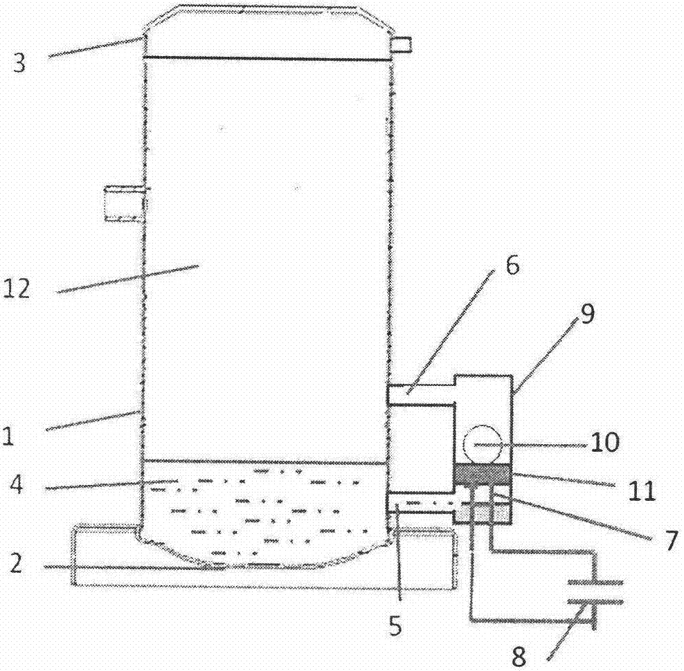 Oil level detecting device for compressor