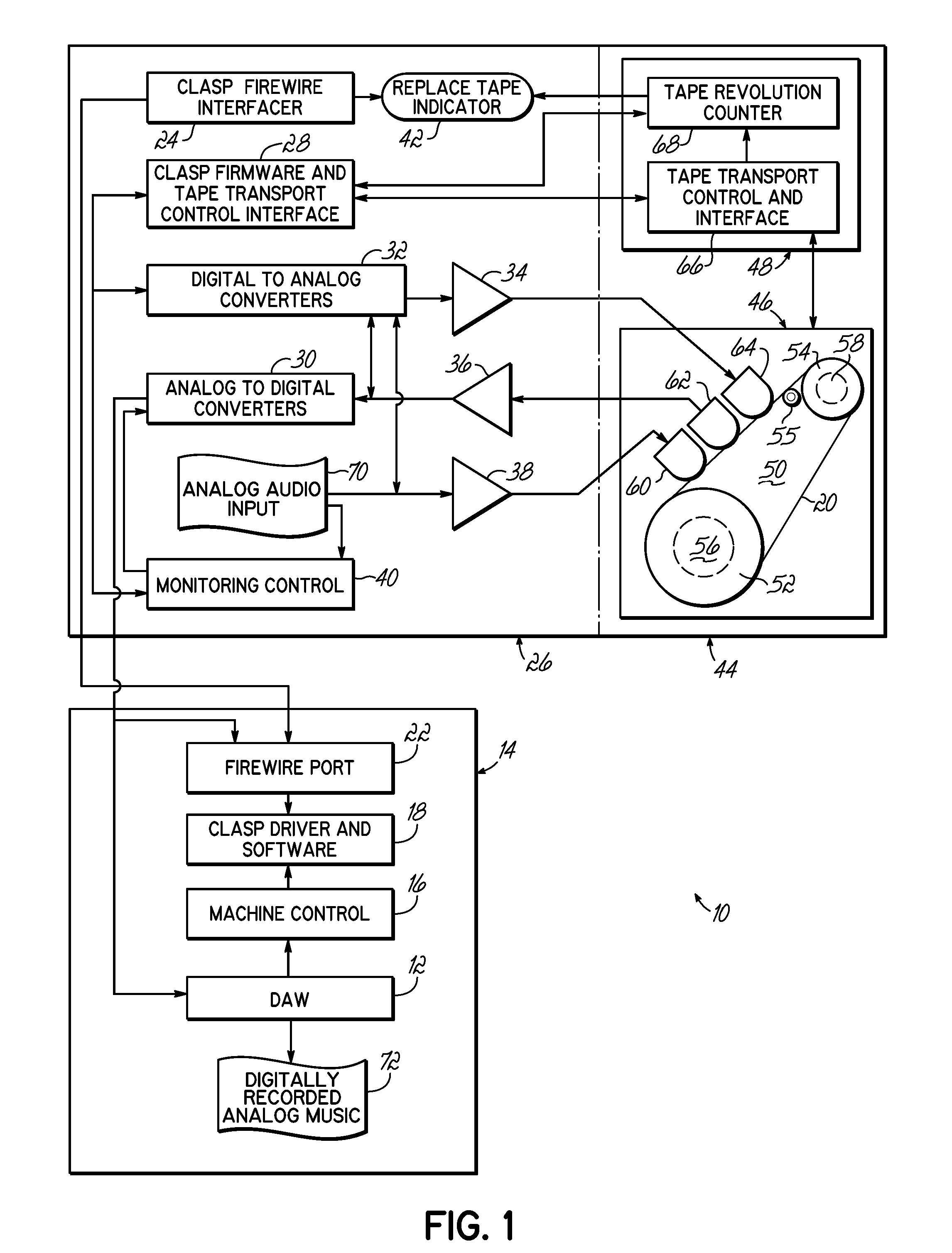 Closed loop analog signal processor ("CLASP") system