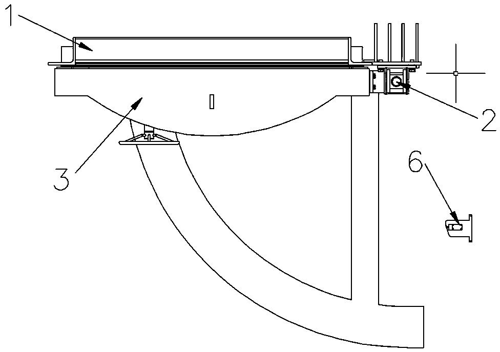 Executing mechanism and control method for protective door with both hand and electric functions