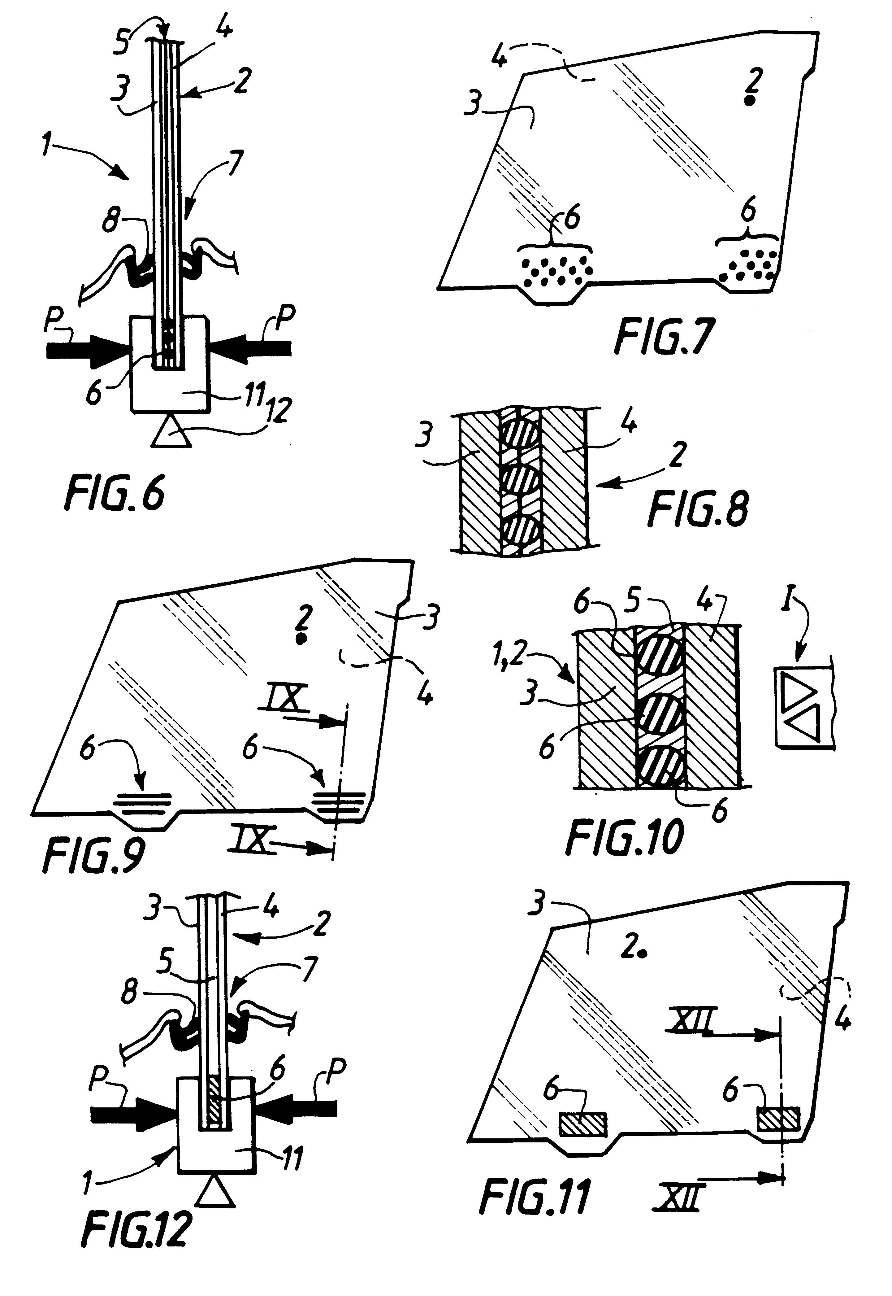 Assembly method and installation, a device assembled thereby, and a unit including the device