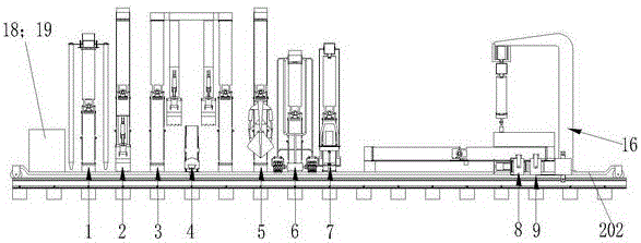 Automatic sleeper changing machine having image recognition function