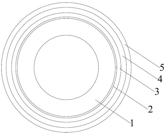 Decorative round bamboo and manufacturing method
