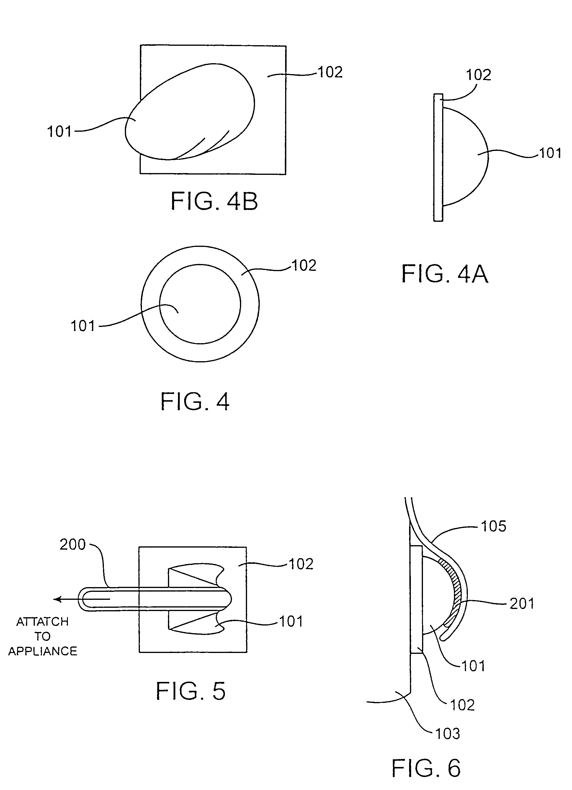 Attachment devices and methods for a dental appliance