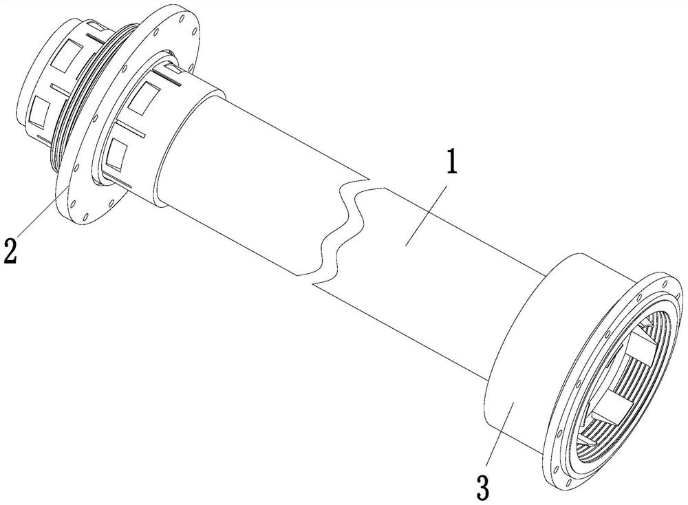 An improved galvanized steel pipe