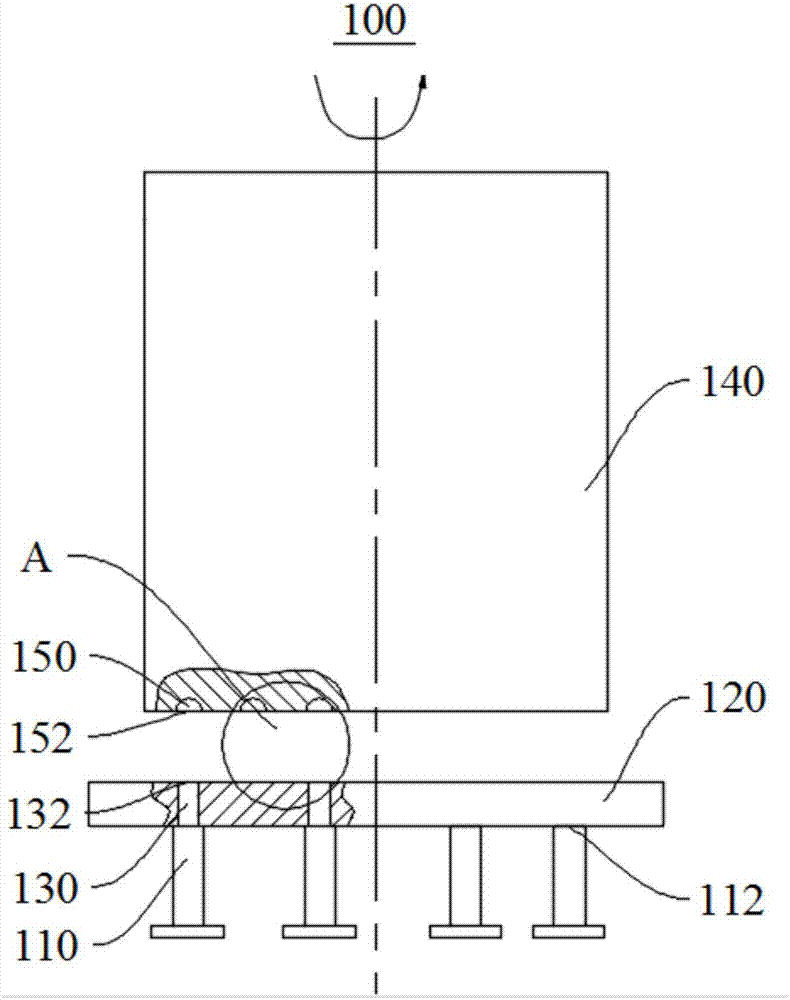 Rotation valve and assembly thereof