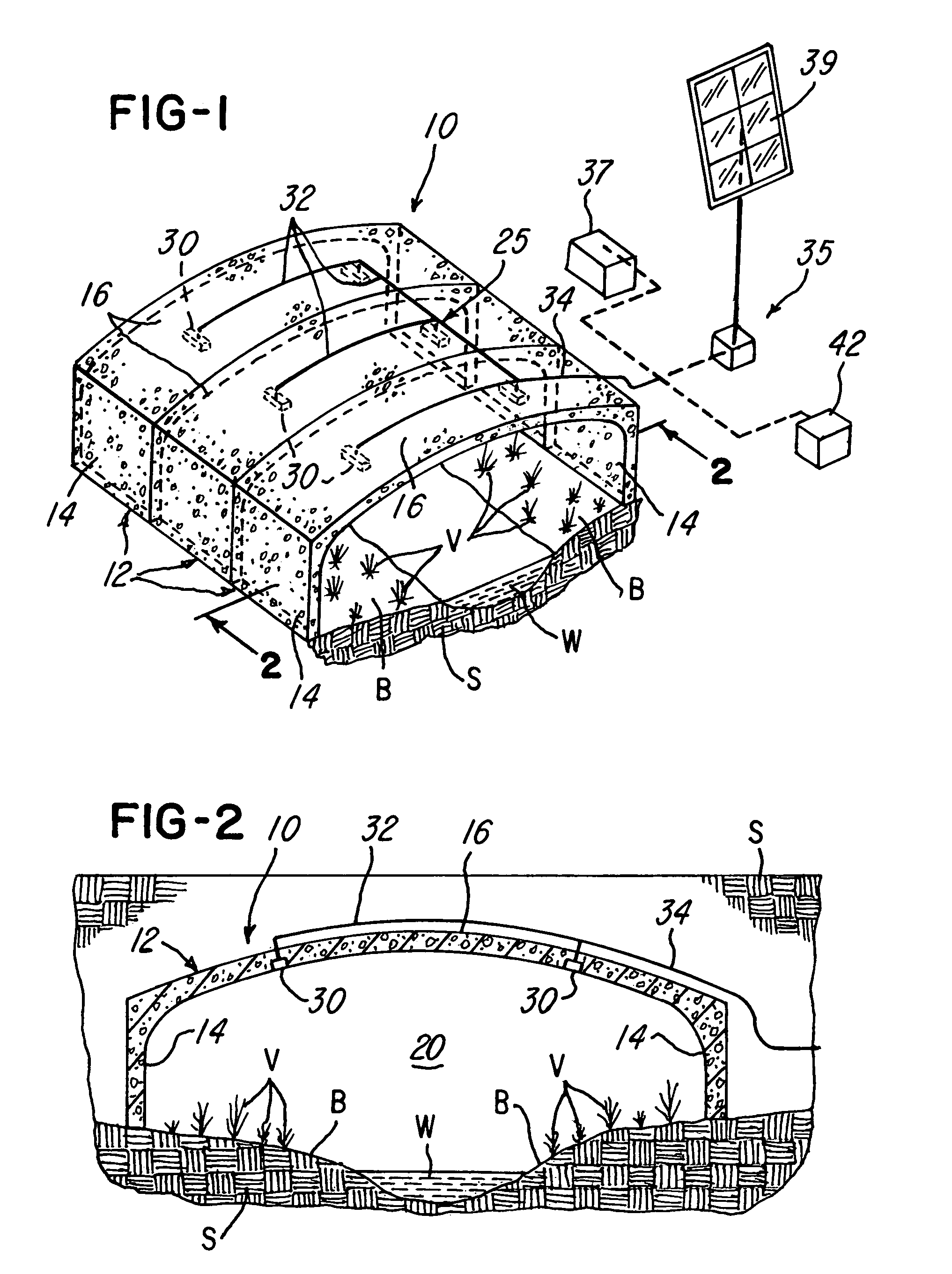 Method for improving the environment within soil embedded culvert and bridge systems