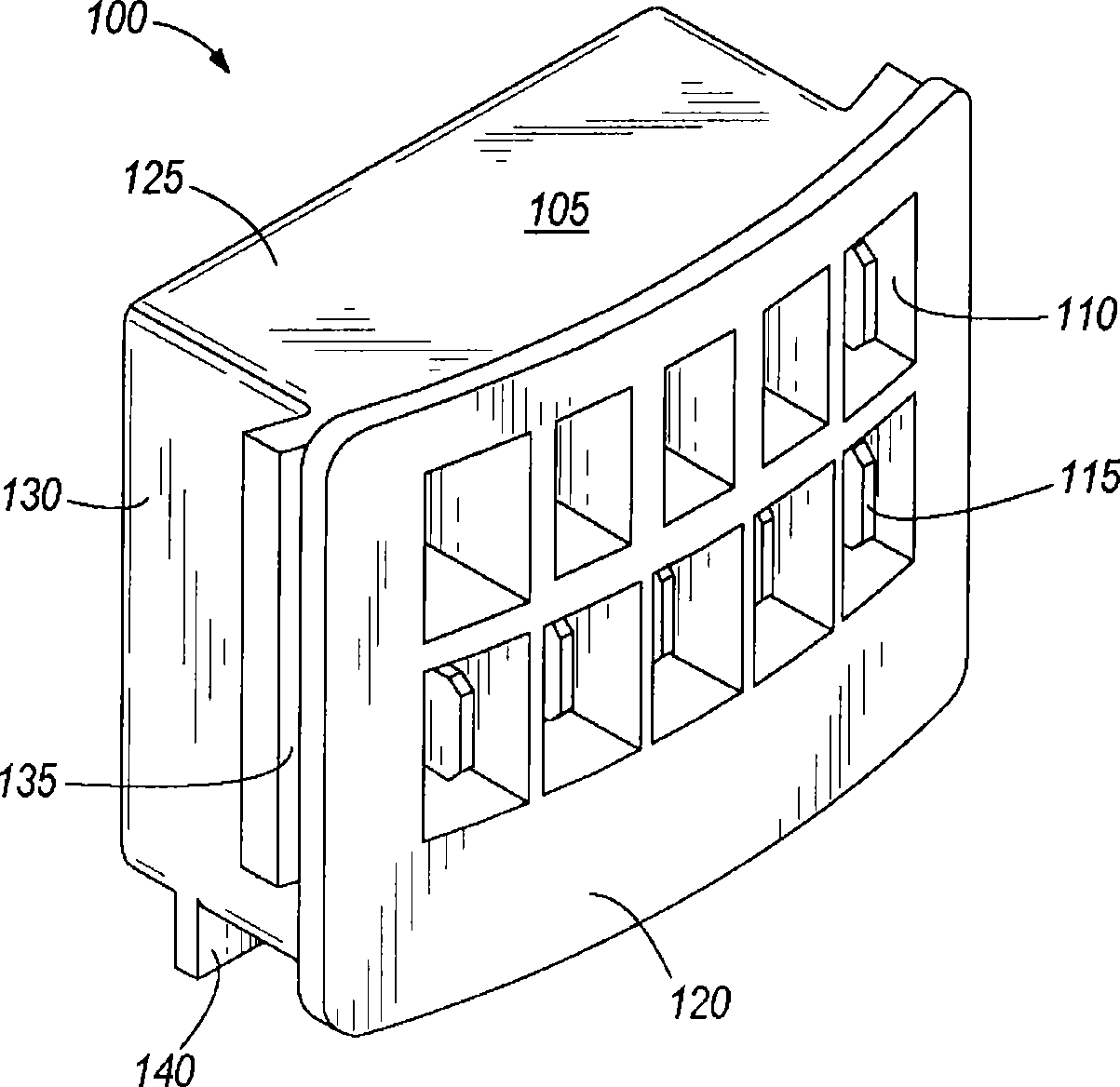 Interface connector for a motor and a motor incorporating the interface connector