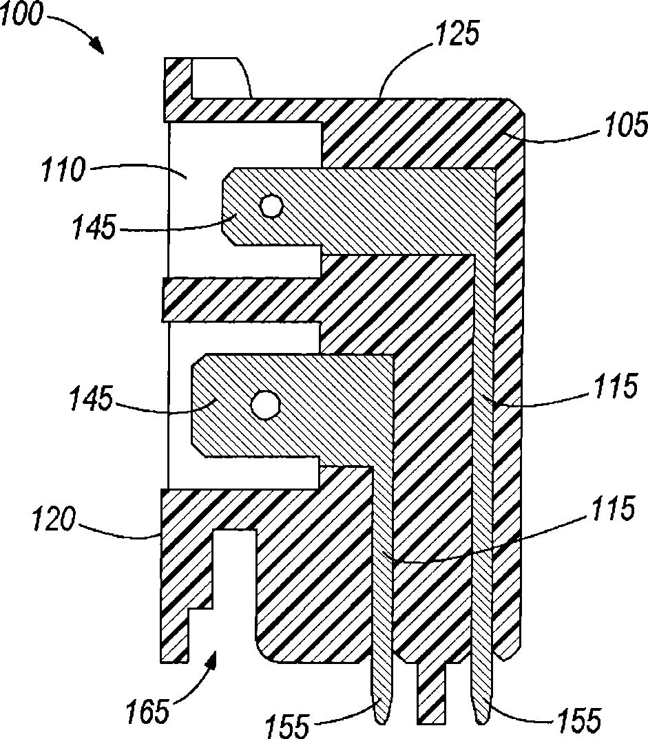 Interface connector for a motor and a motor incorporating the interface connector