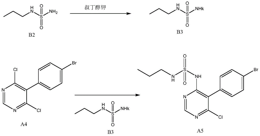 A kind of new preparation method of macitentan intermediate