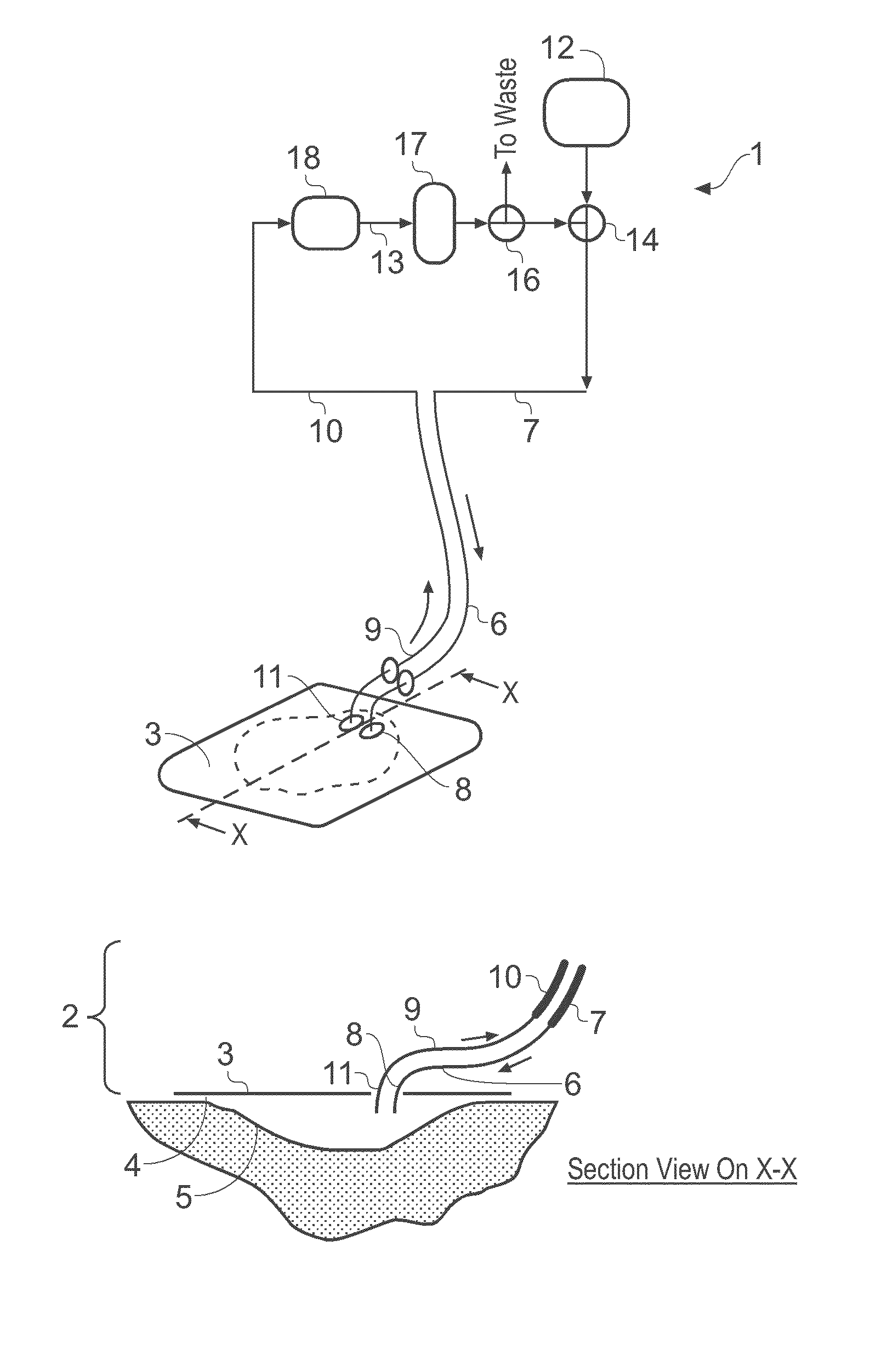 Apparatus and method for wound cleansing with actives