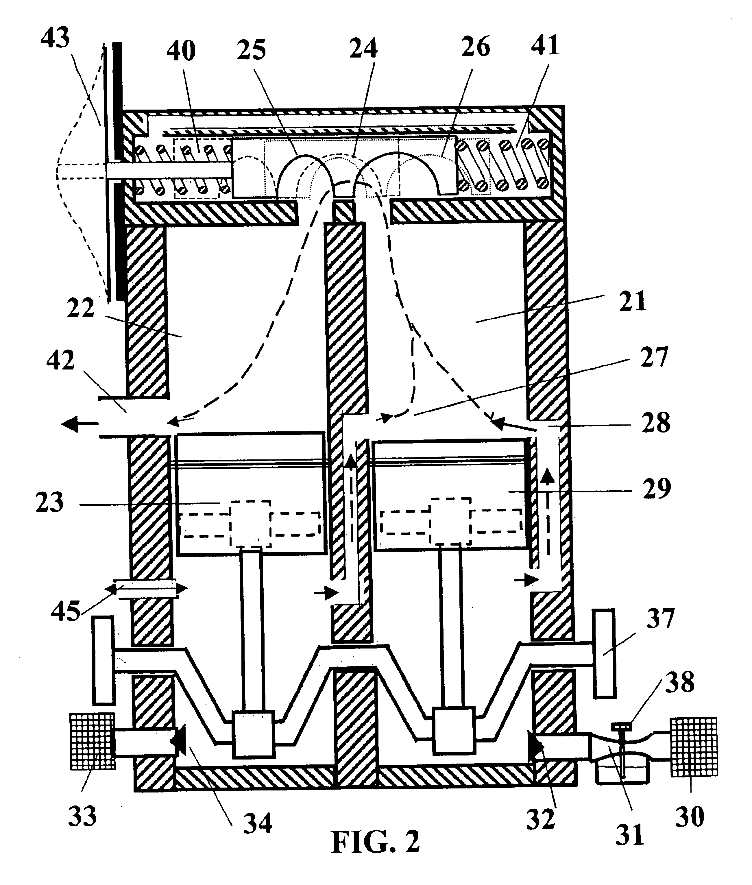 Compression ignition by air injection cycle and engine