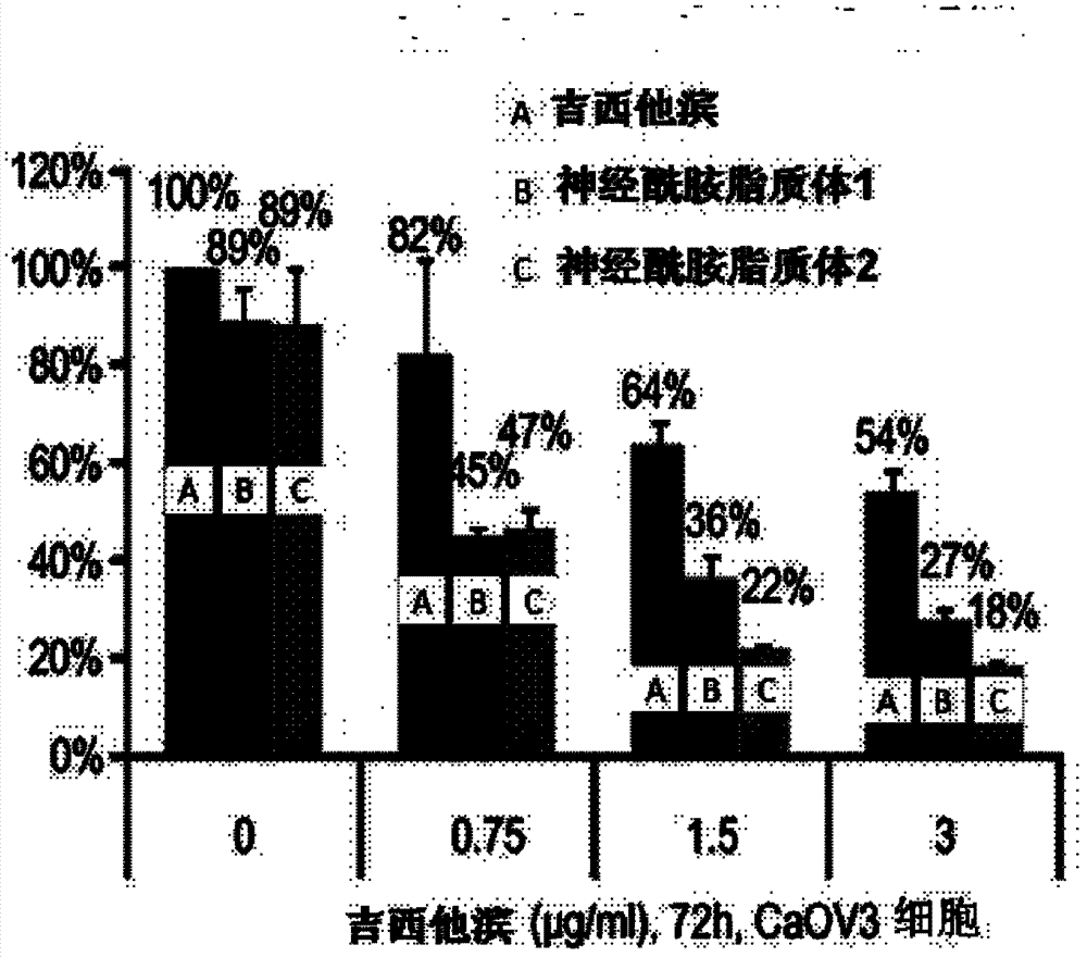 Ceramide liposome and preparation method and application thereof