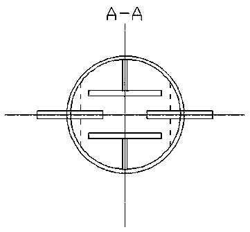 A multi-component layered symmetrical baffle impinging flow mixing reactor