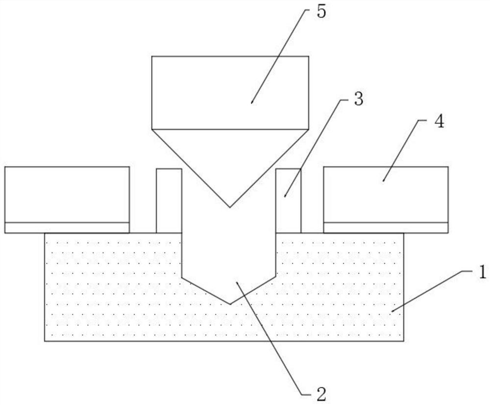 Insertion type copper block heat conduction technology