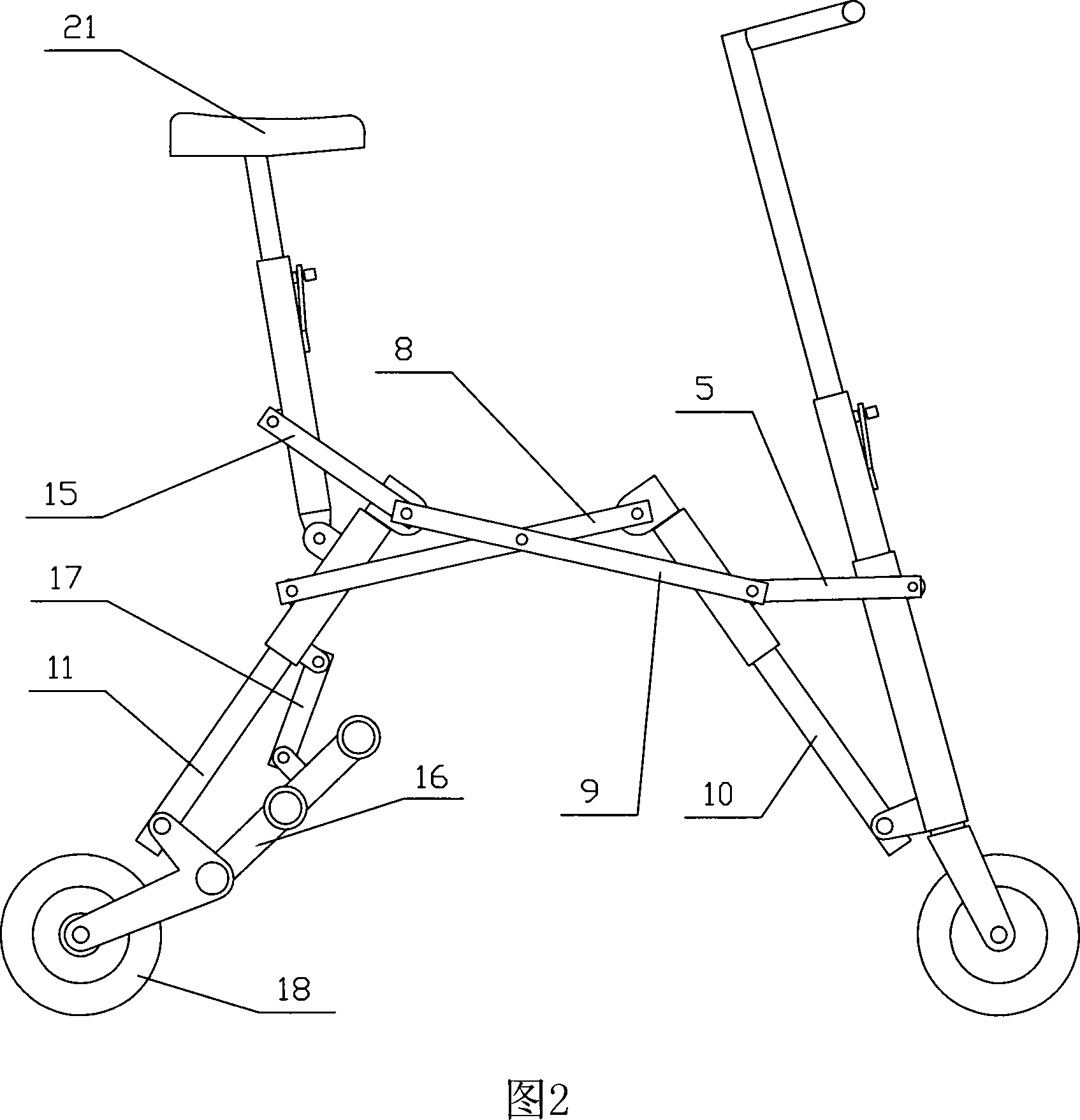 Foldaway bicycle