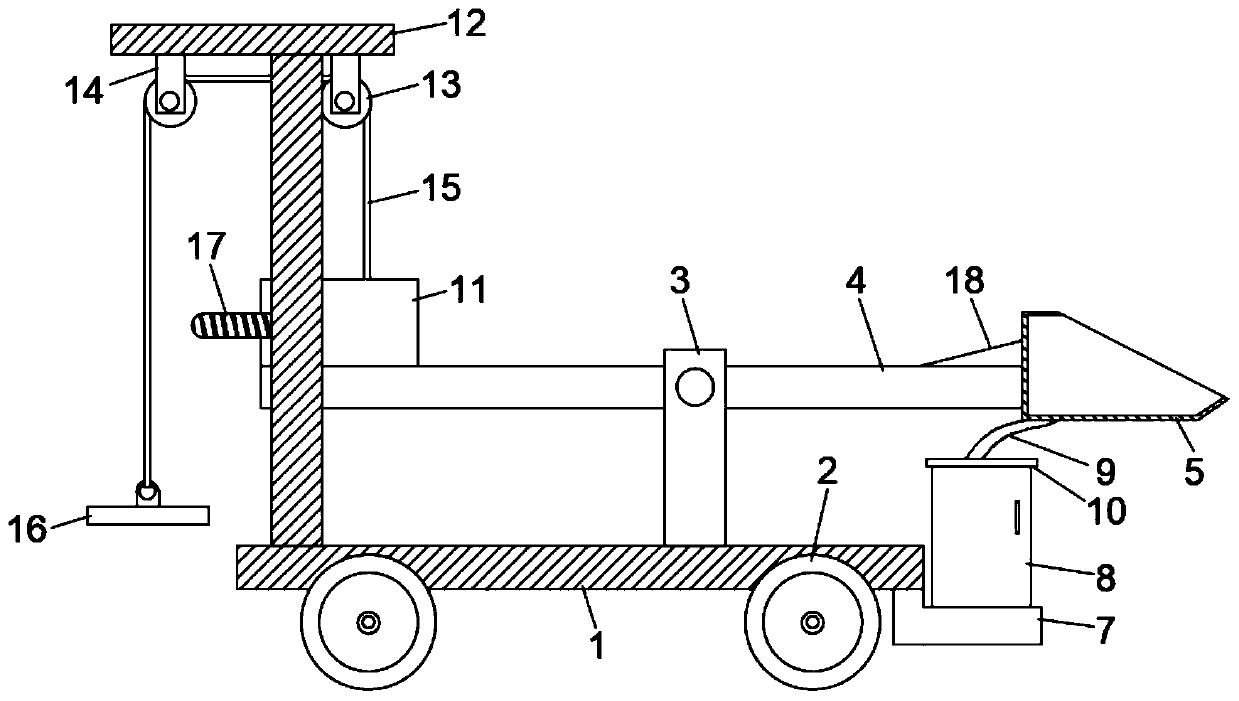 A fast bagging device for rice drying