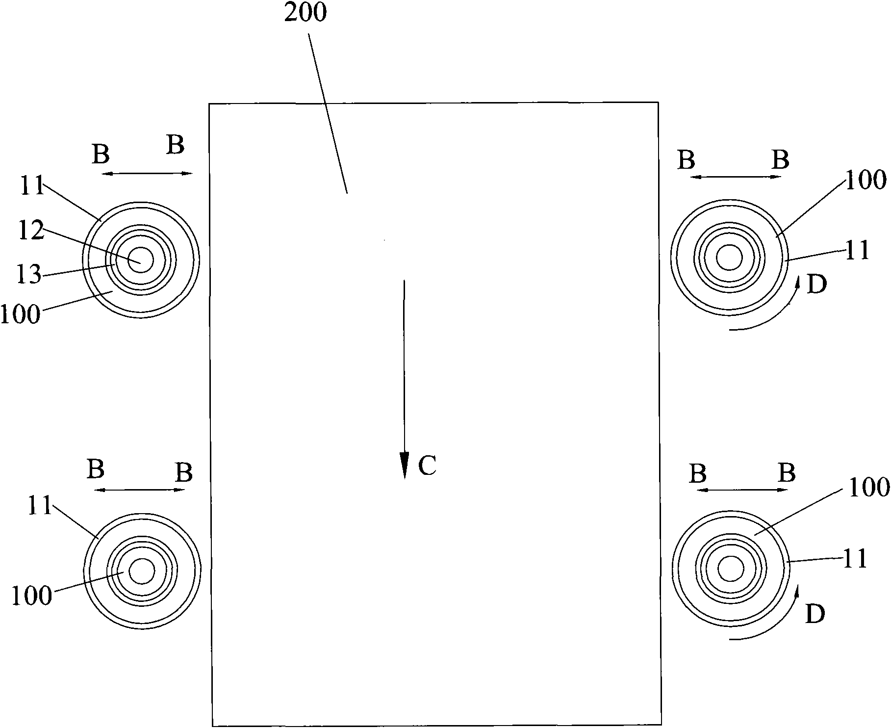 Panel fine tuning guide mechanism