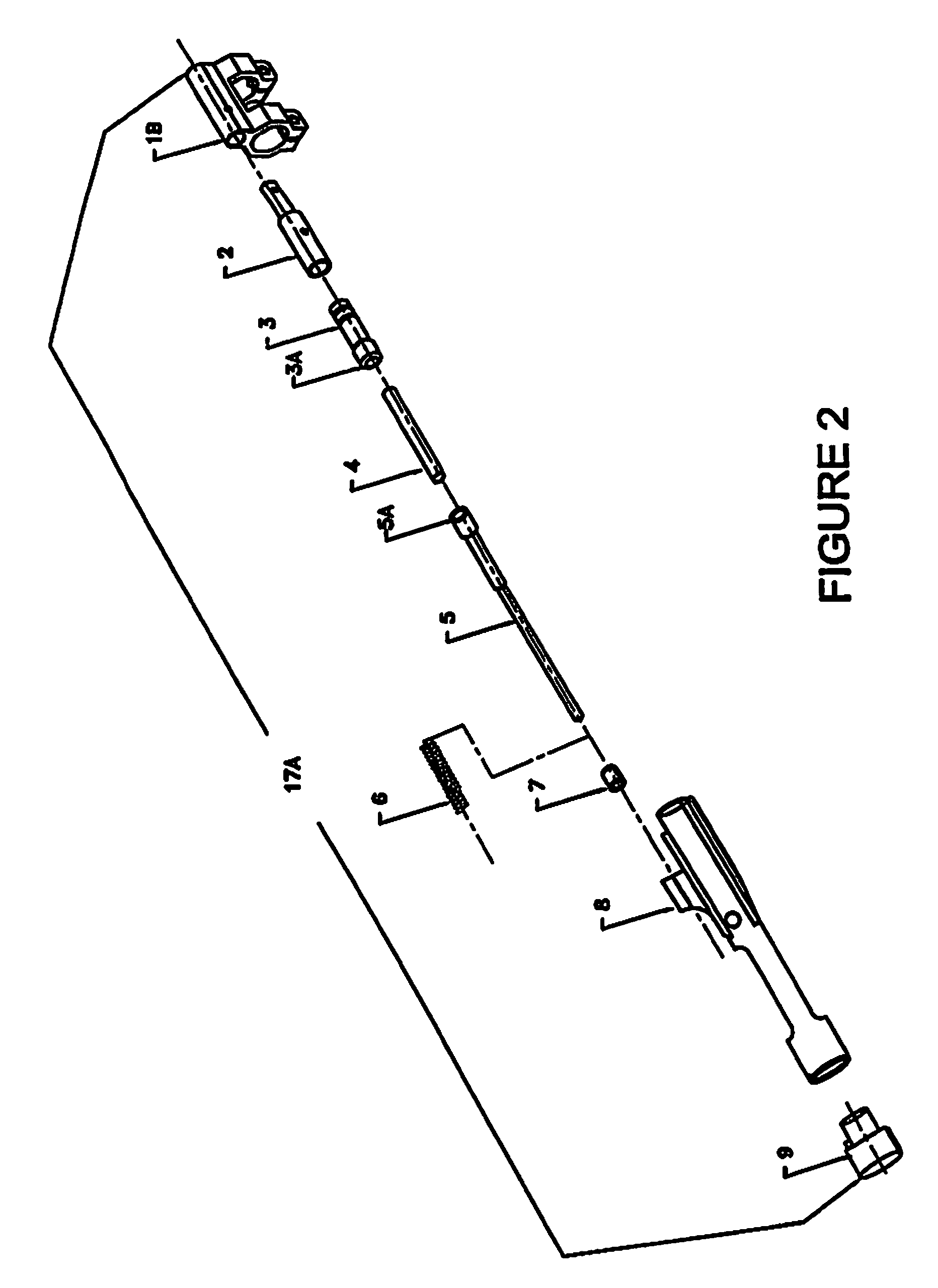 Anti-wear buffer device for bolt carrier assembly