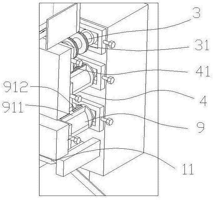 Film packing machine for double-component material